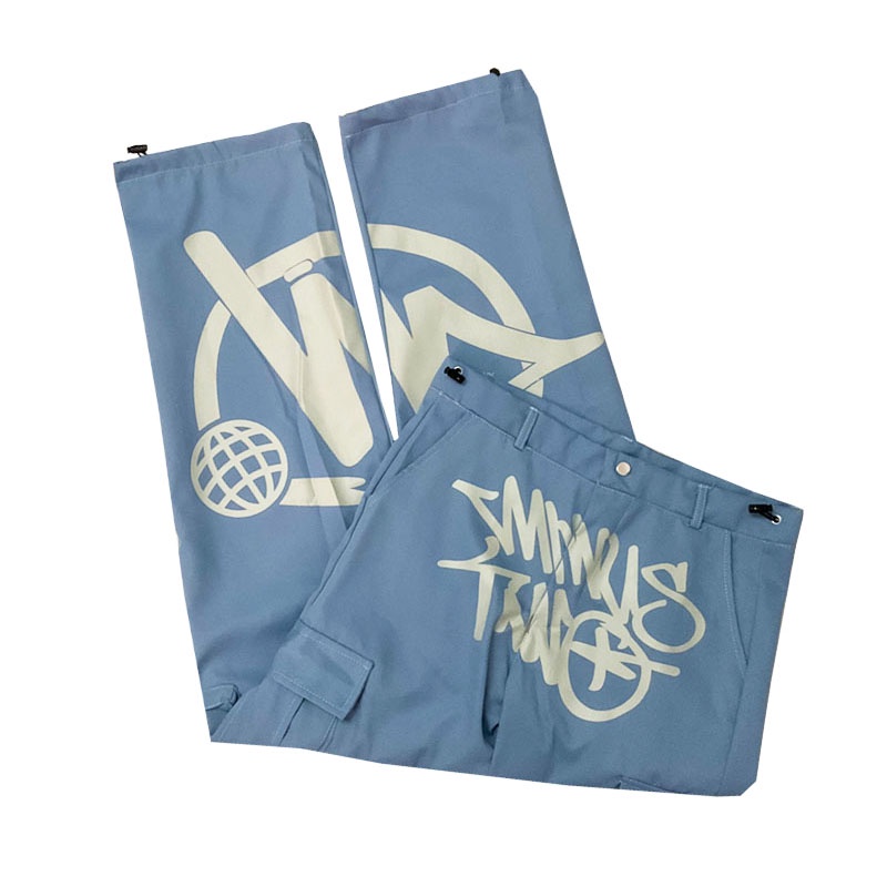 Minus Quần Thể Thao baggy two cargo y2k Thời Trang Đường Phố 2023 Cho Nam
