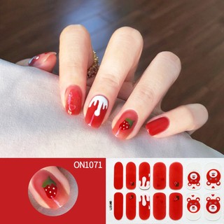 Miếng dán trang trí móng tay 3d phong cách hàn quốc ngọt ngào
