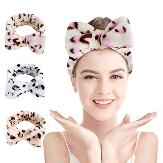 Mới băng đô cài tóc họa tiết da báo thời trang cho nữ
