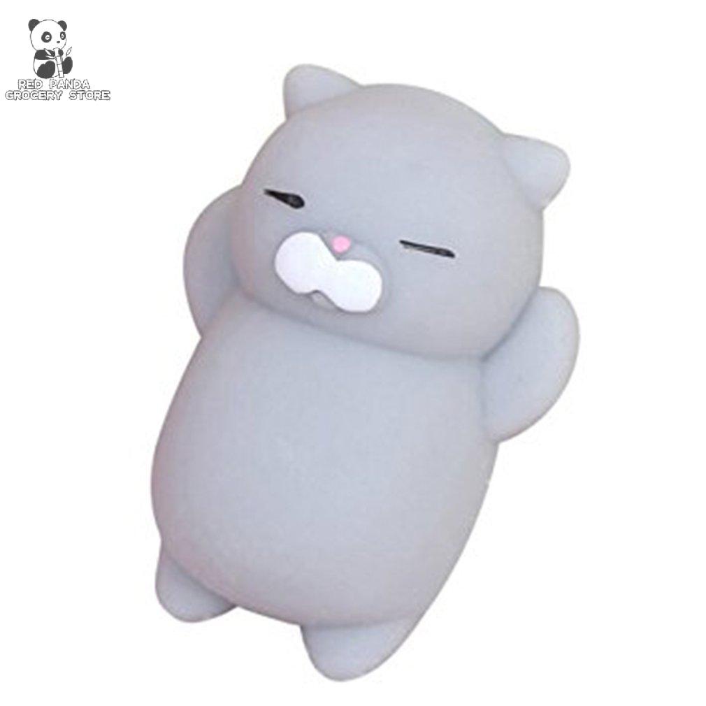 [RED PANDA]. Sensory Toy Mini Cartoon Animal Antistress Soft Squeeze Rising Toys Fun Gifts