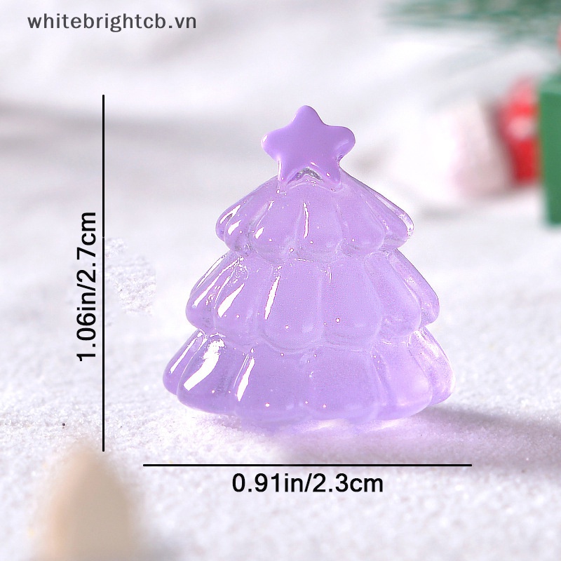 / / Cny Trang Trí / 1 Cái Cây Thông mini Phát Sáng Trong Đêm Giáng Sinh diy