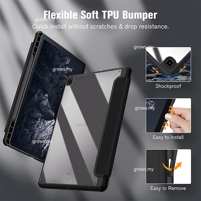 Bao Da Máy Tính Bảng Cho samsung galaxy tab s9 fe 11 plus 12.4 inch 2023 a9 + a9 8.7 "tab a8 a9 s9 s8 s7 11" plus 12.4 "s6 lite 10.4