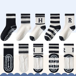 Vớ Thể Thao Bằng cotton Chống Trượt Thoáng Khí Dành Cho Bé Trai