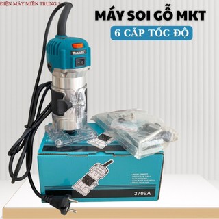 Máy Soi Gỗ  Makita 3709 Chỉnh Tốc Độ, Công Suất 530w - Máy đánh cạnh, phay gỗ điện máy miền trung1