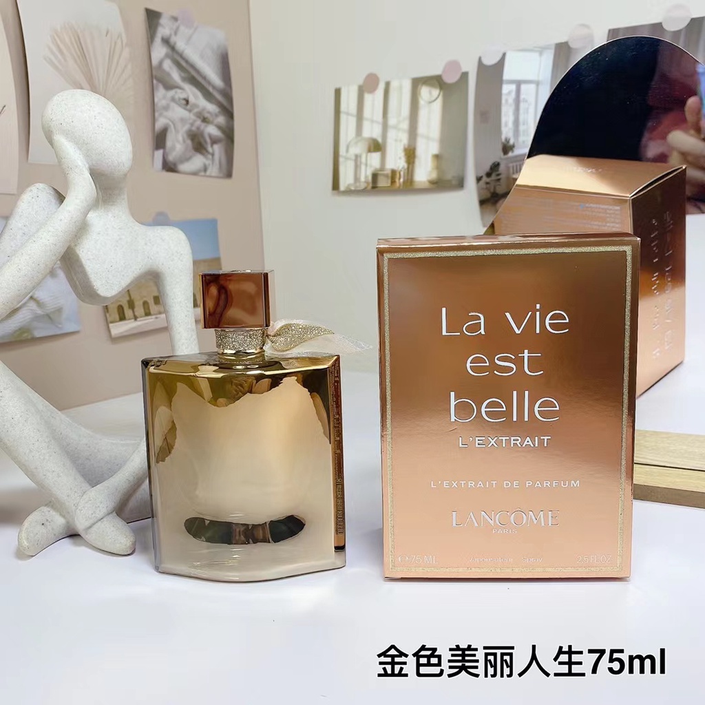 Yolo Phong Cách Mới! Nước Hoa lancom Hương Thơm Vàng Đồng 75ml