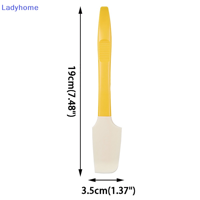 Lady Muỗng Phết Kem / Bơ mini Bằng Silicon Phù Hợp Với Mọi Loại Hũ Và Hũ Đựng vn
