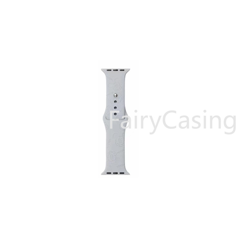 Dây Đeo Đồng Hồ Bằng silicone Cho apple watch ultra 2 49mm 44mm 40mm 45mm 41mm 42mm 38mm iwatch series 9 8 7 se 6 5 4 3 2 1