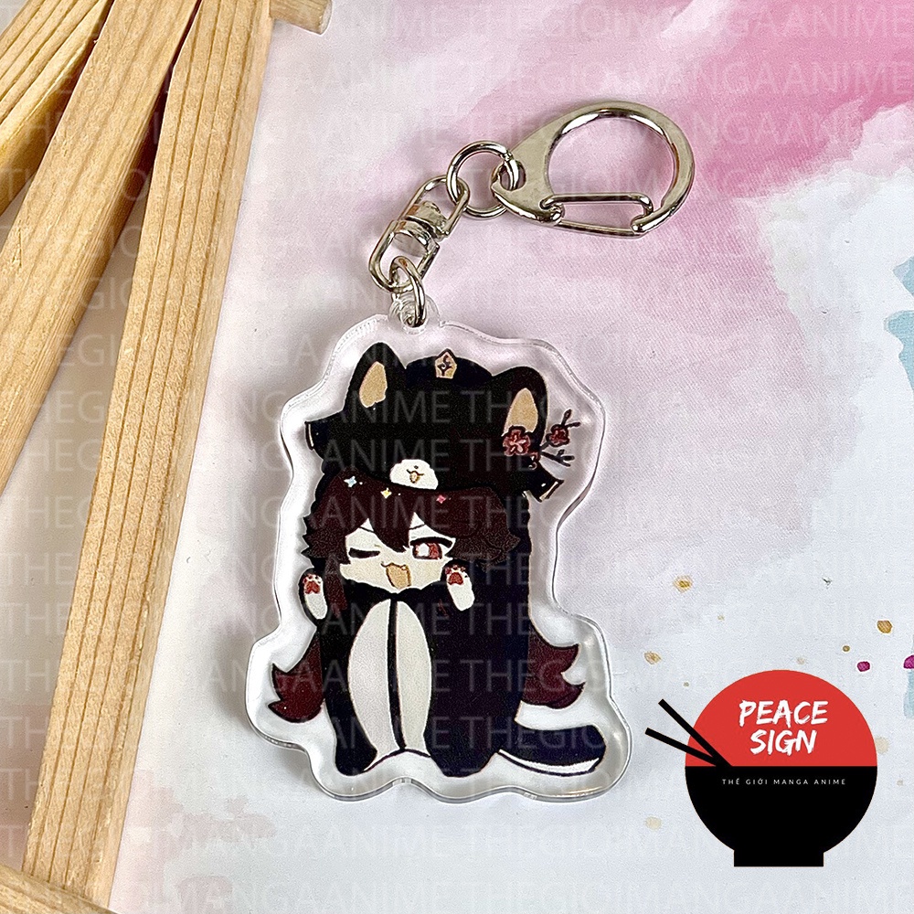 Móc khóa GENSHIN IMPACT game quà tặng chibi mica anime xinh xắn arcylic dễ thương