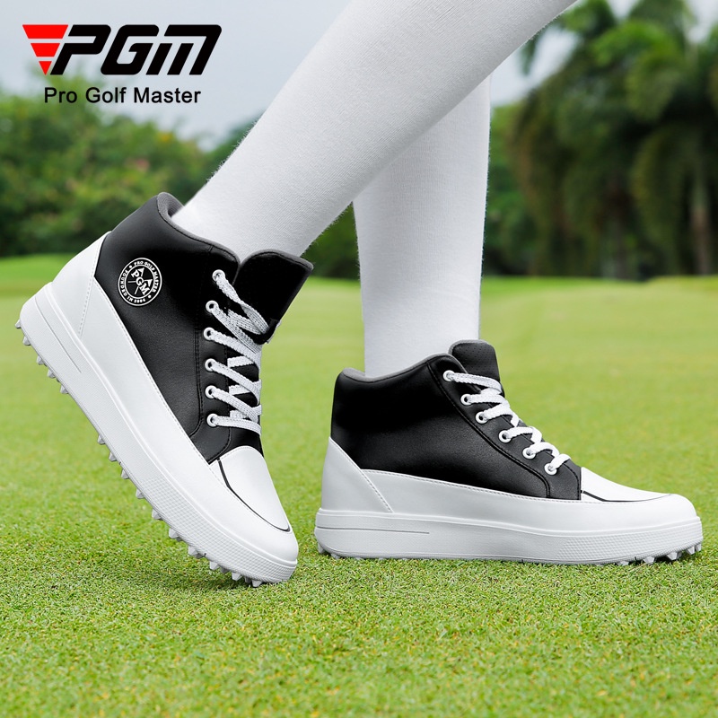Giày Thể Thao Chơi golf pgm Cổ Cao Chống Trượt Không Thấm Nước Thời Trang Cho Nữ