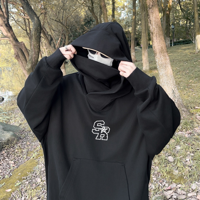 Áo Hoodie cotton Dày Dáng Rộng Thời Trang Cao Cấp Cho Nam Nữ