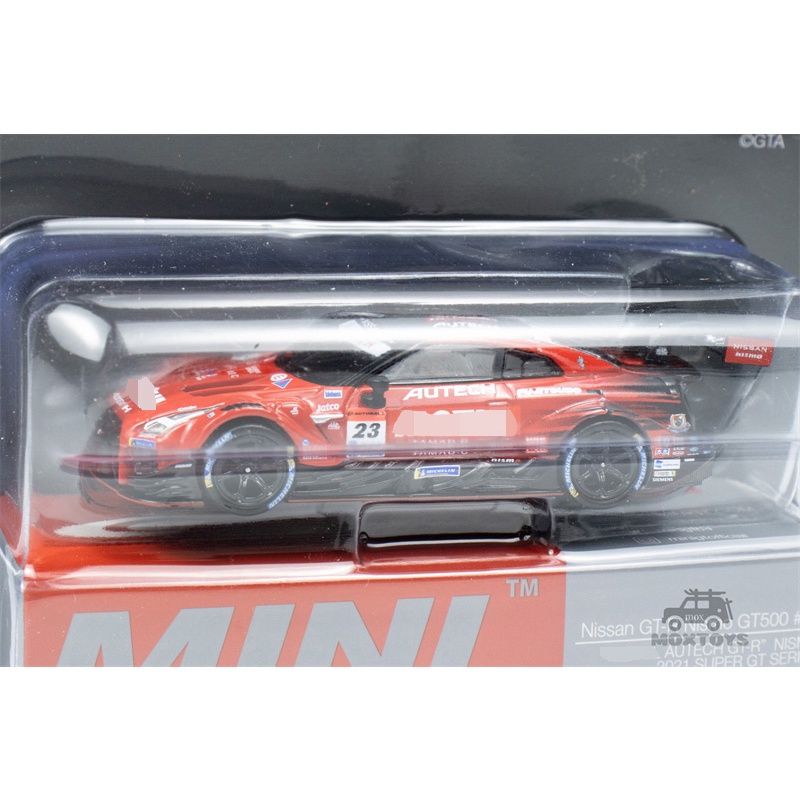 Mô Hình Xe Hơi nissan gt-r nismo gt500 mini Tỉ Lệ 1: 64 #23 Mô Hình Xe nismo 2021 super gt series