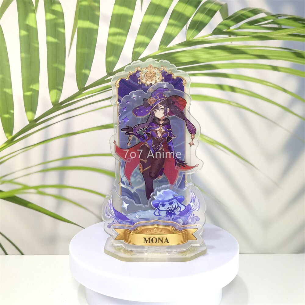 Mô hình Standee Anime Game Genshin Impact Zhongli Hutao Shougun Wanderer Alhaitham Phụ kiện trang trí 2