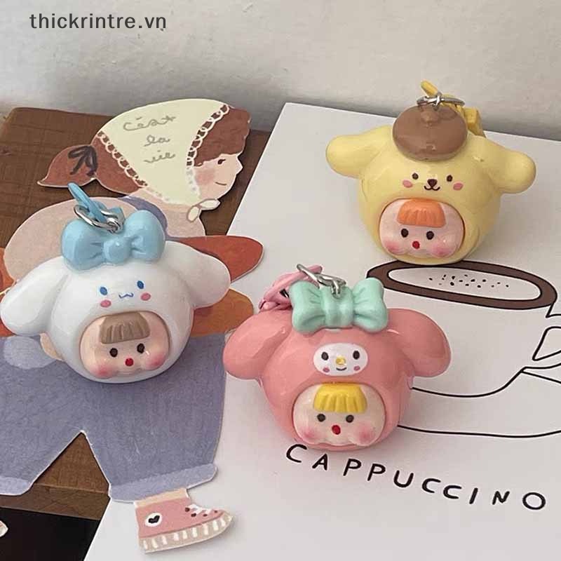 Móc Khóa Hình sanrios 3d Dễ Thương