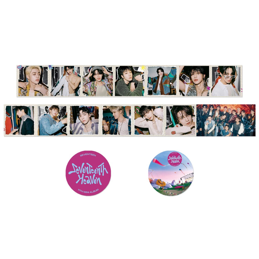 Băng Keo Dán album seventeen kpop seventeen