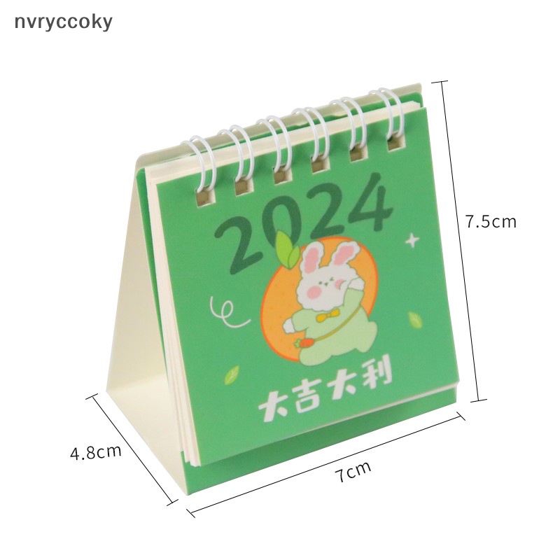 Lịch 2024 mini Để Bàn Dùng Trang Trí Văn Phòng / Trường Học