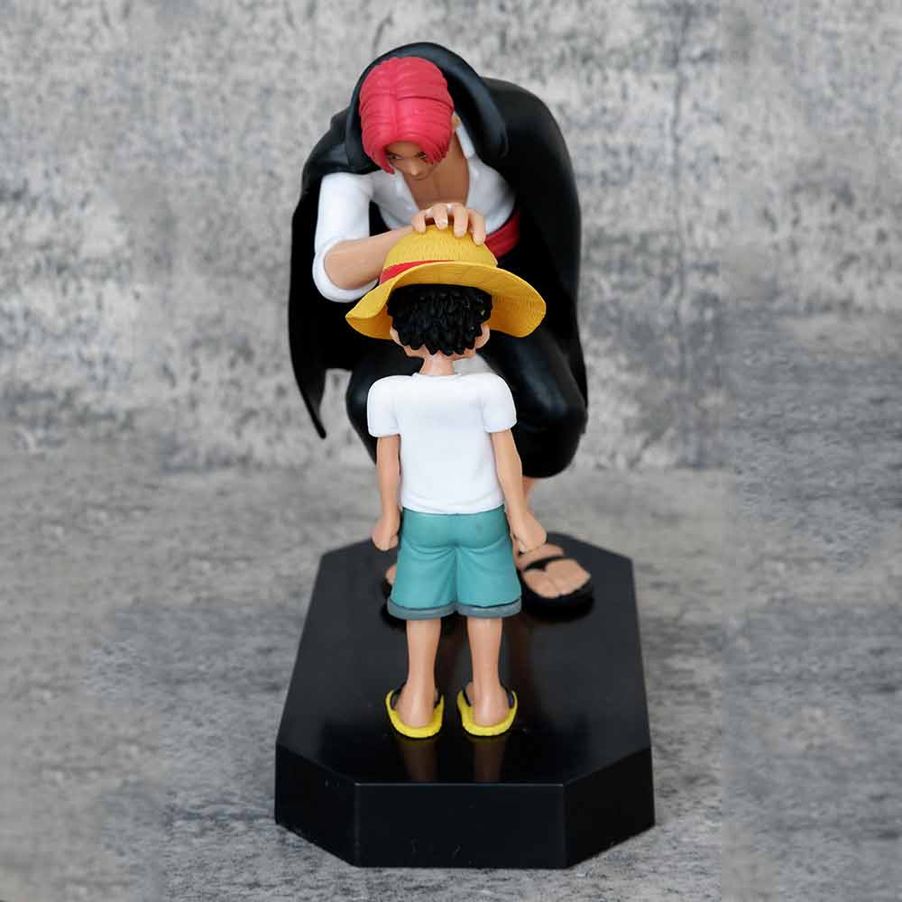Pirate King Luffy Shanks Handicraft Shanks Luffy PVC Action Doll Doll