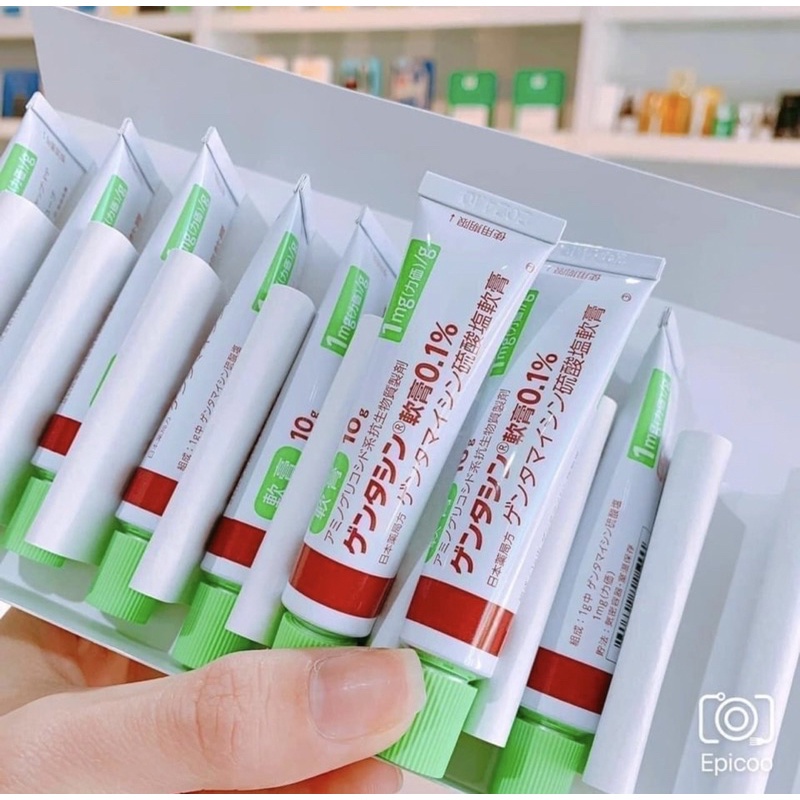 Kem bôi sẹo Gentacin Nhật