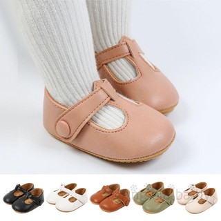 Hian-baby Girl PU Flats Giày nôi tập đi đầu tiên cho bữa tiệc Lễ hội tắm cho bé