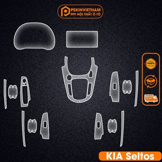 Bộ dán nội thất Kia Seltos 2021-2023 Film PPF trong suốt ,chống xước bảo vệ nội thất T-Home&More