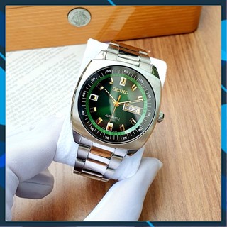 Đồng hồ chính hãng nam SEIKO Recraft Automatic Green Dial SNKM97- Máy cơ tự động - Kính cứng hueewtsato