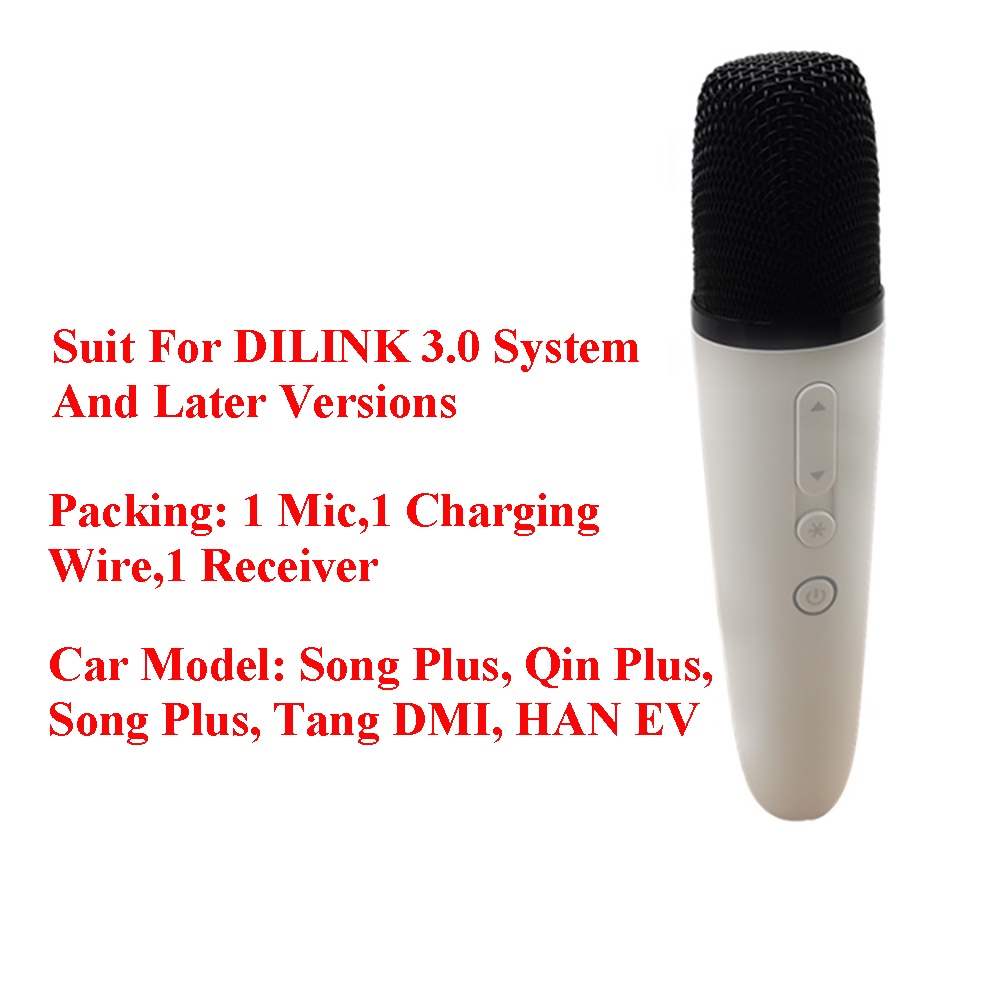 Micro Thu Âm Cho Xe Hơi byd dolphin / seal / atto 3 / tang / song / qin / han 2022-2024