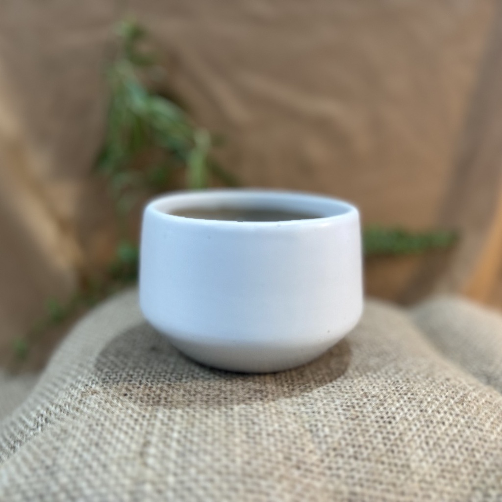 [Giá sỉ] Chậu gốm-sứ Bát Tràng 8x8x8 cm - Chậu trồng cây cảnh và sen đá