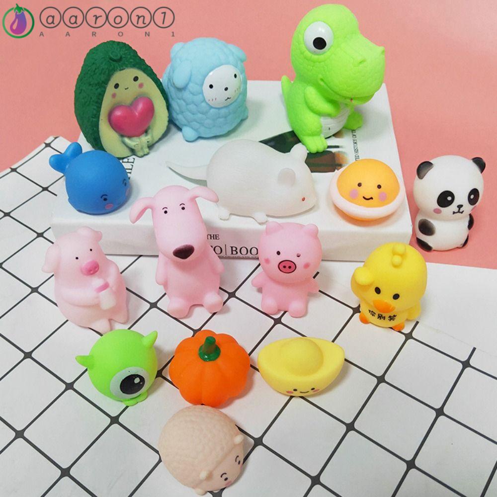 Aaron1 5 Vịt Cao Su Đồ Chơi Hoạt Hình Có Tiếng Kêu Khi Bóp Cho Bé Chơi Khi Tắm