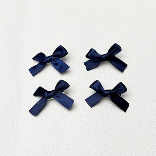 5 Cái ~ 3cm Nơ Mini Tóc Nhỏ Kẹp Đầu Trước Nổ Kẹp Mũ Đội Đầu Ngọt Ngào Dễ Thương Kẹp Tóc Bện Tóc