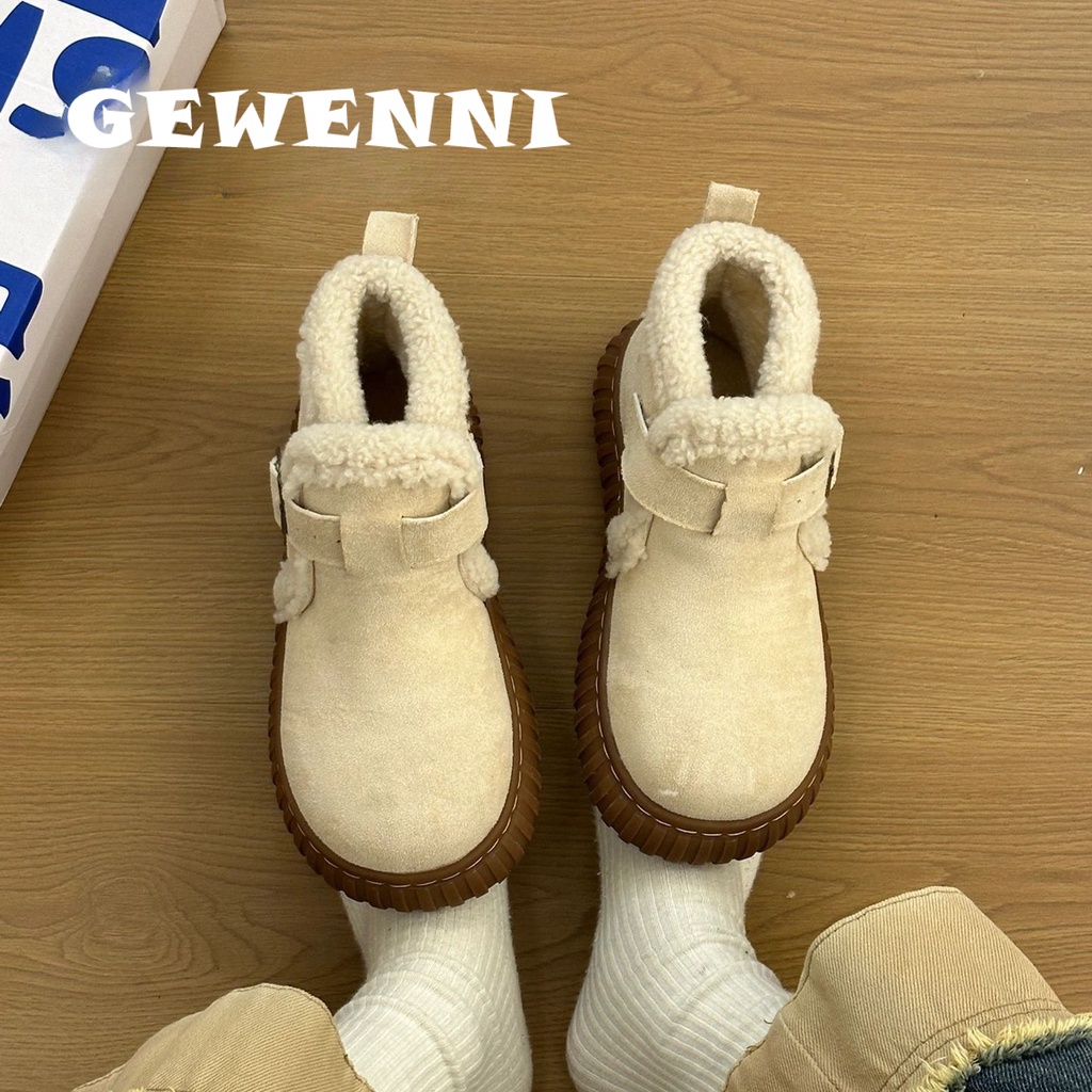 GEWENNI giày nữ boot nữ bột boot Thời trang trăm mốt  Đa dạng Điệu đà Phong cách Dễ dàng phối đồ FXD23C05RW 49Z231205