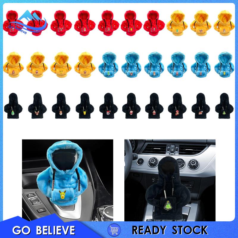 Vỏ Bọc Cần Số Xe Hơi Bằng Lông Nhung Phong Cách Giáng Sinh