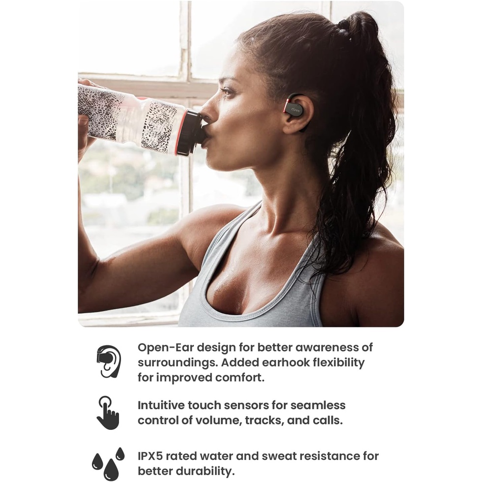 Cleer Tai Nghe Thể Thao bluetooth Không Dây Thông Minh arc ii