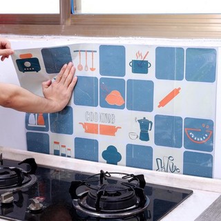 Decal dán bếp, giấy dán tường bếp tráng nhôm hàng cao cấp, chịu nhiệt cao, dễ lau chùi