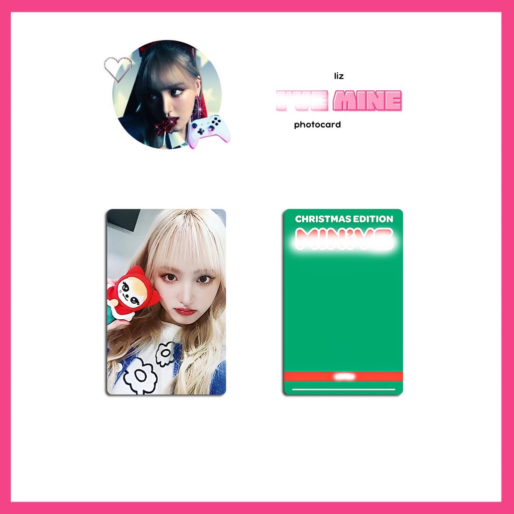 Bộ Sưu Tập Thẻ Hình Búp Bê kpop liz