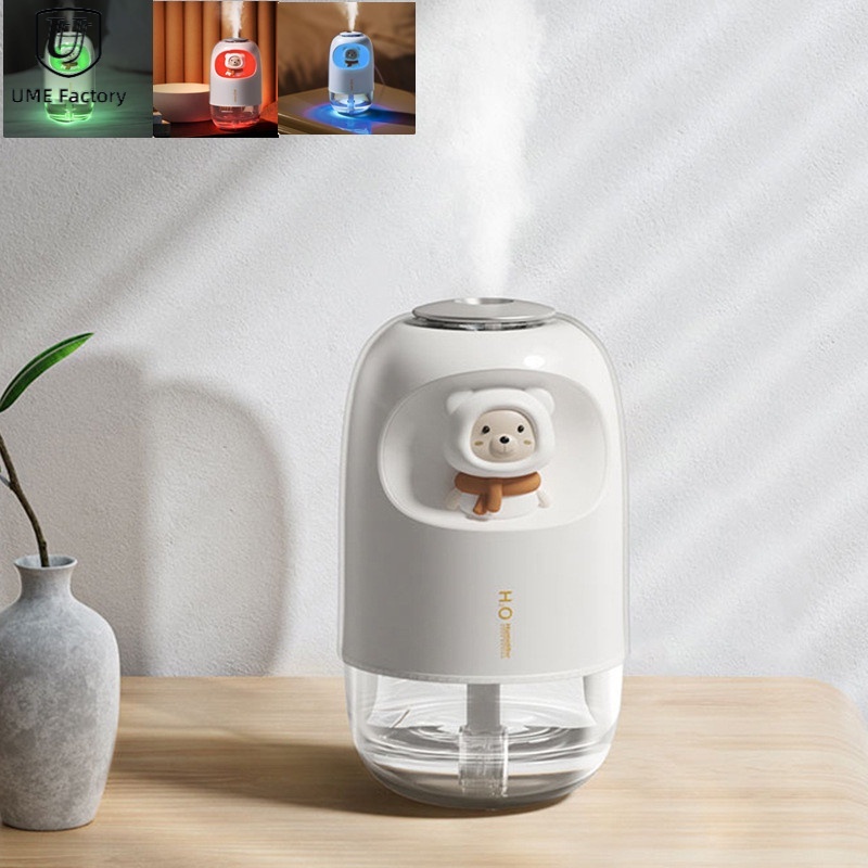 Máy Phun Sương Tạo Ẩm MINI 160ml Có Đèn Nhiều Màu Kèm Sạc Usb Máy phun sương tạo ẩm siêu âm, xông tinh đèn LED nhiều màu khuếch tán tinh dầu có điều khiển, đèn led 7 màu Tiện Dụng Cho Gia Đình / Văn Phòng
