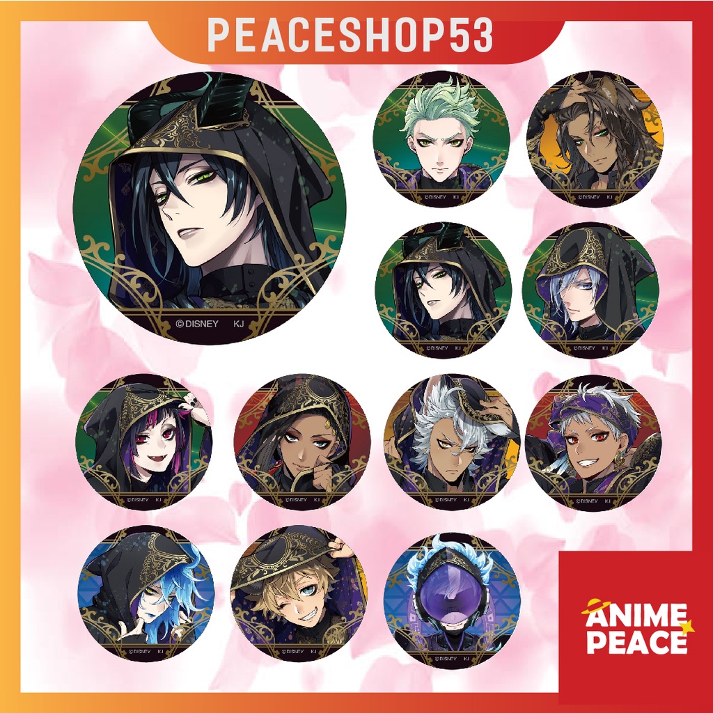 Huy hiệu Twisted-Wonderland Lấp Lánh Huy Hiệu Anime Twisted-Wonderland Ver 1 HH31