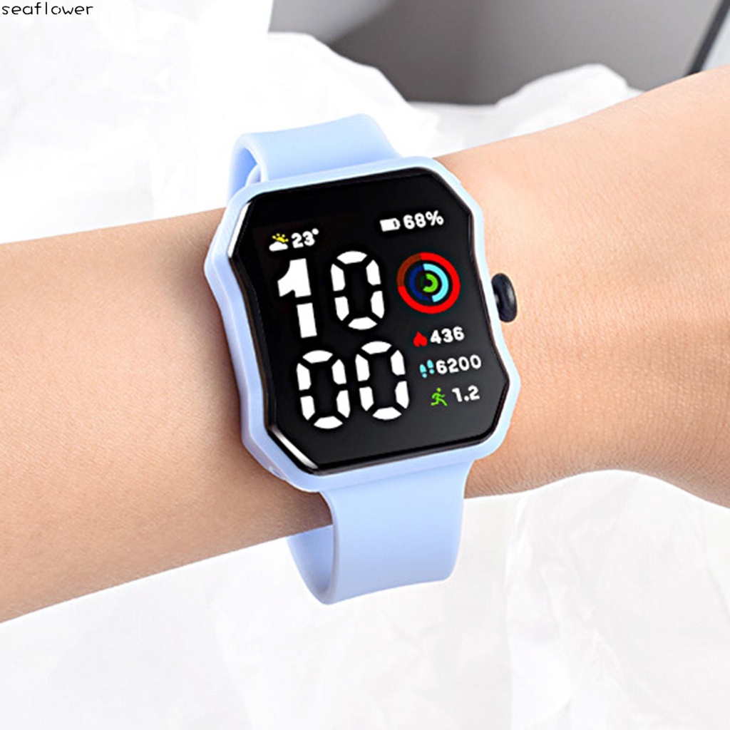 Đồng Hồ Điện Tử Đèn led Chống Thấm Nước Cho Nam Nữ