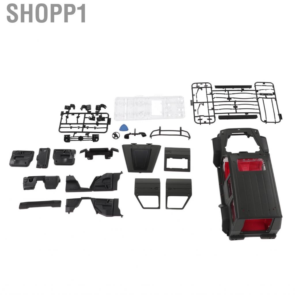 Shopp1 RC Body Shell Kit Corrosion Resistant High Strength Reliability Unassembled Durable for MN86 Series 1/12