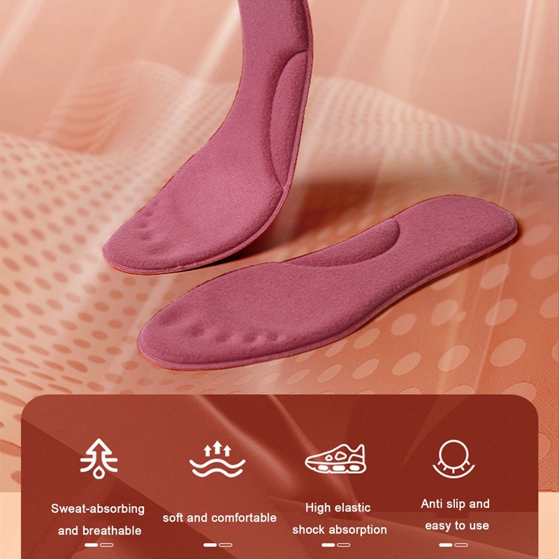 Đế Lót Giày Thể Thao Cách Nhiệt Bằng Lông Nhung