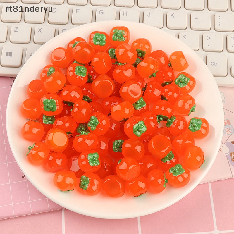 Rt81nderyu Bán Trong Suốt Phát Quang Hình Trái Cây Ba Chiều diy Trang Sức Dây Buộc Tóc Cho Trẻ vn