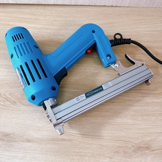 Máy bắn đinh u , bọc yên xe 1022j dùng điện 220v_tặng kèm 1 hộp đinh u1006j