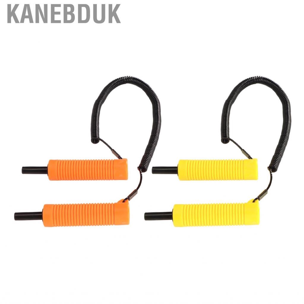 Kanebduk Retractable Ice Picks Kit Comfortable Grip Incisive Tip Awls with Whistle for Fishing Skating Emergency