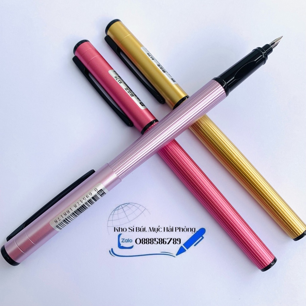 Bút Owengu 817 kim tinh lá tre phong cách lộ ngòi hoàn toàn mới cực sang chảnh