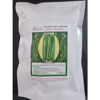 Hạt giống đậu que tròn sh126 sen hồng 500g
