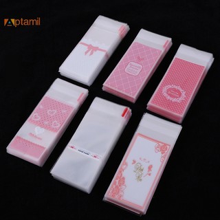 Set 100 Túi Nhựa Đựng Bánh Quy mini Tự Dính M Ii 333}
