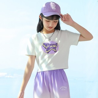 Áo thun CROPTOP BABY TEE sành điệu cho trẻ em