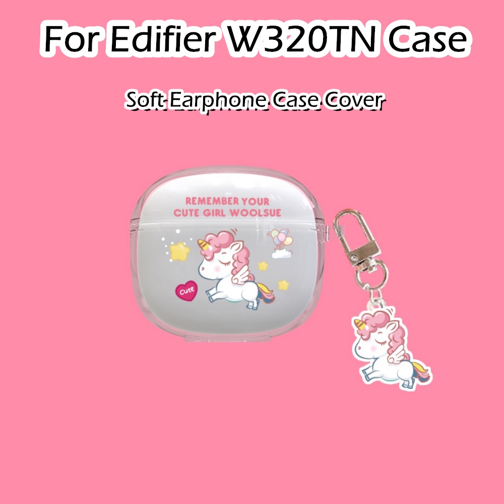 [Ngôi sao tương lai] Dành cho vỏ Edifier W320TN Vỏ tai nghe silicon mềm hoạt hình trong suốt