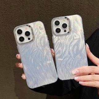 Ốp điện thoại silicon mạ điện aurora sang trọng cho iphone 11 12 13 14 15 pro max ốp lưng chống sốc