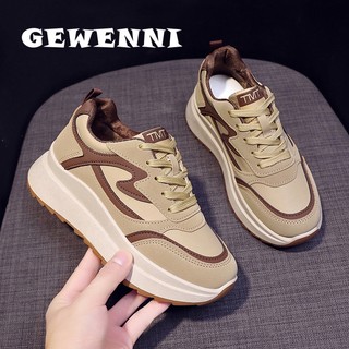 GEWENNI Giày Thể Thao Nữ Đế Dày Thoáng Khí Thời Trang Thiết Kế Mới Cho Nữ Hợp thời Điều chỉnh được Điệu đà Đế êm FLD2410B9X 2Z240111