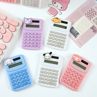 SANRIO Máy Tính Xách Tay Mini Họa Tiết Hoạt Hình Mymelody Kuromi Cinnamoroll Pachacco Cho Học Sinh / Văn Phòng