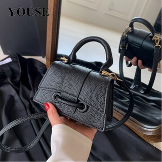 YOUSE túi xách nữ túi đeo chéo 2023NEW Phong Cách Hàn Quốc Fashion Dành Cho Nữ hàn quốc GDJ23909N8